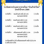 ผลสลากปี2564